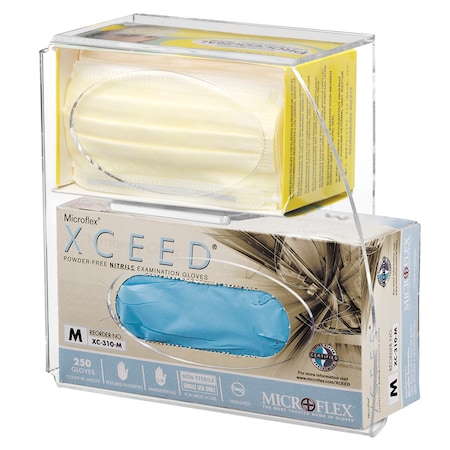 Omnimed Acrylic Glove and Mask Dispenser 304007